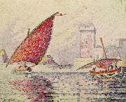 Paul Signac Fort Saint-Jean, Marseilles Germany oil painting artist